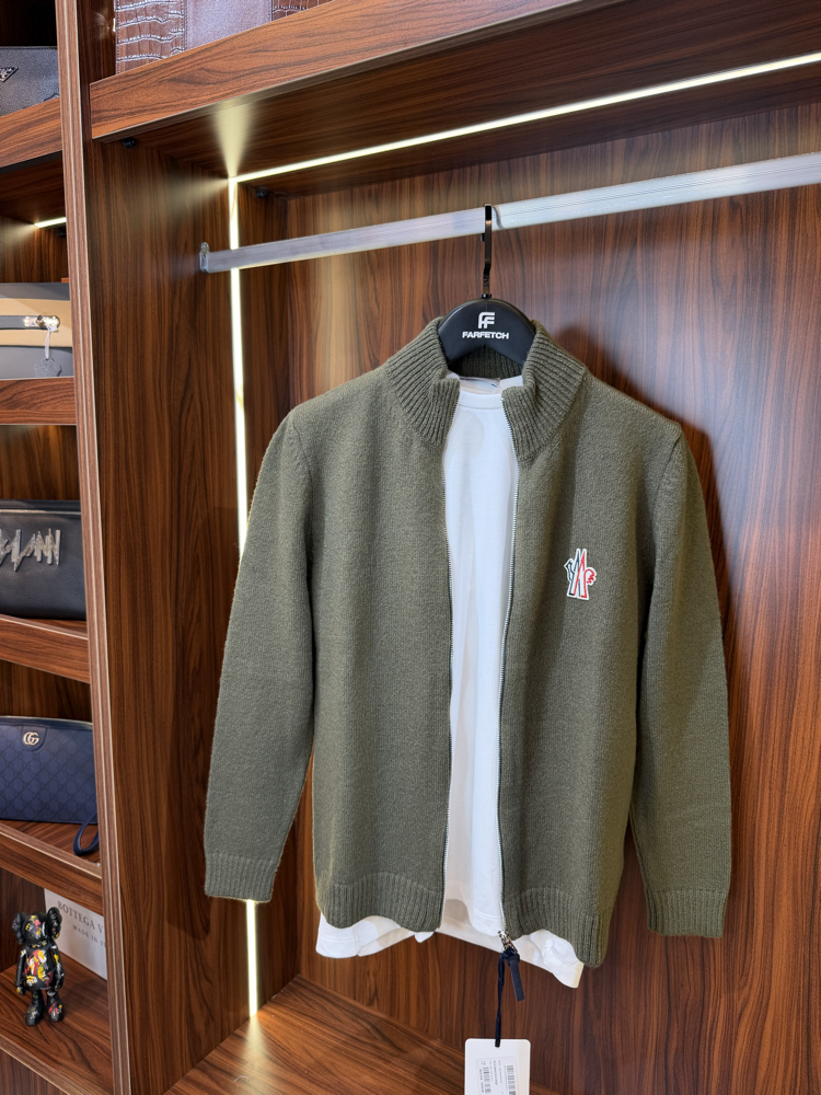Moncler Premium Tam Fermuarlı Hırka T-1