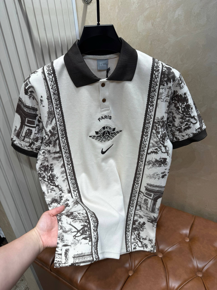 Christian Dior - Paris Polo Yaka Tshirt (Özel Seri)