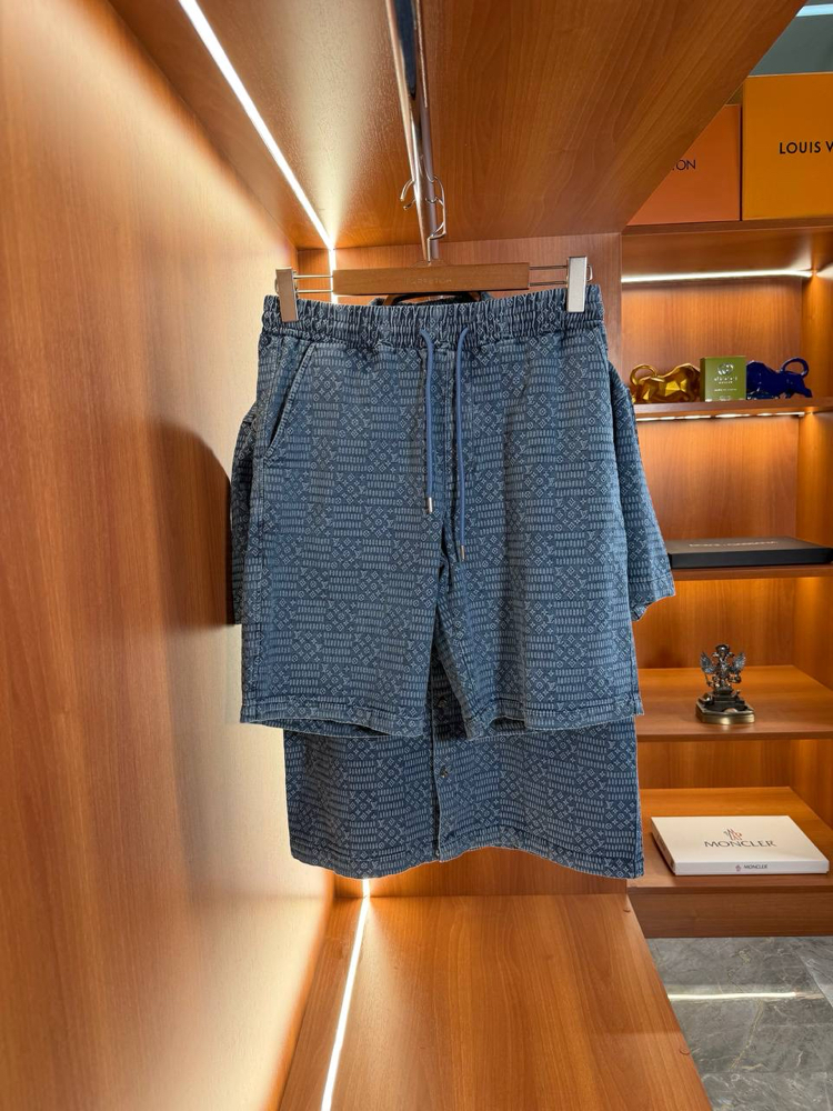 Louis Vuitton Takım (Kot Kumaş)