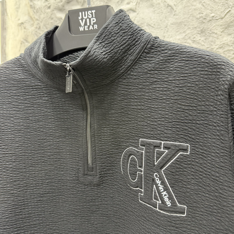 Calvin Klein Yarım Fermuarlı Sweatshirt