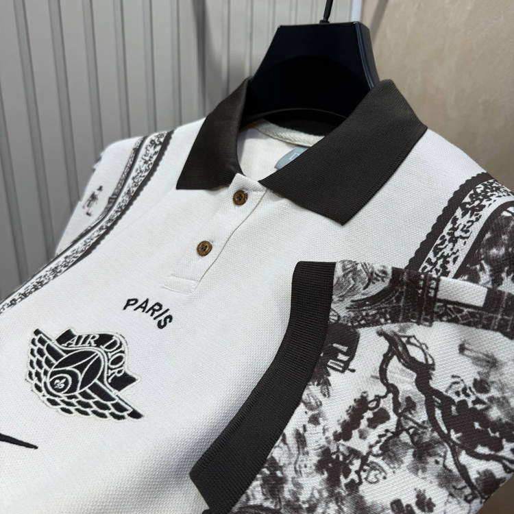 Christian Dior - Paris Polo Yaka Tshirt (Özel Seri)