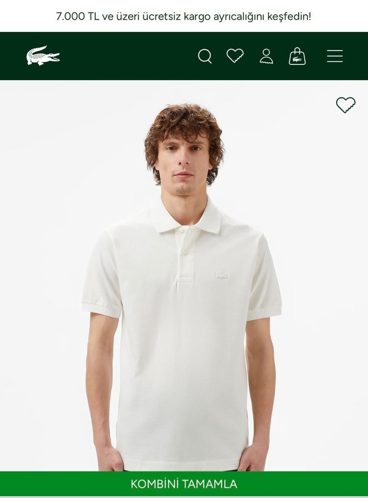 Lacoste Polo Yaka Tişört