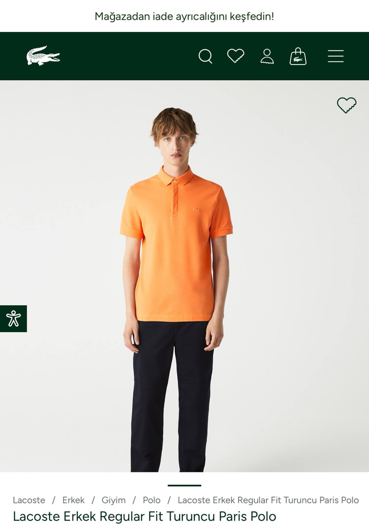 Lacoste Polo Yaka Tişört