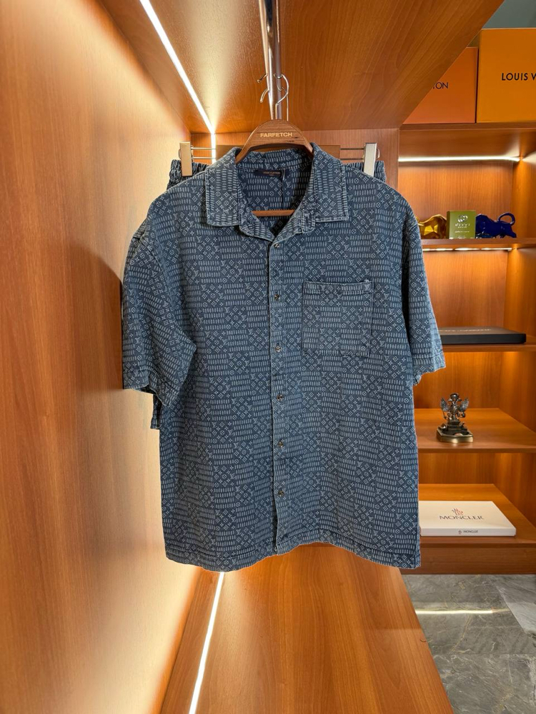 Louis Vuitton Takım (Kot Kumaş)