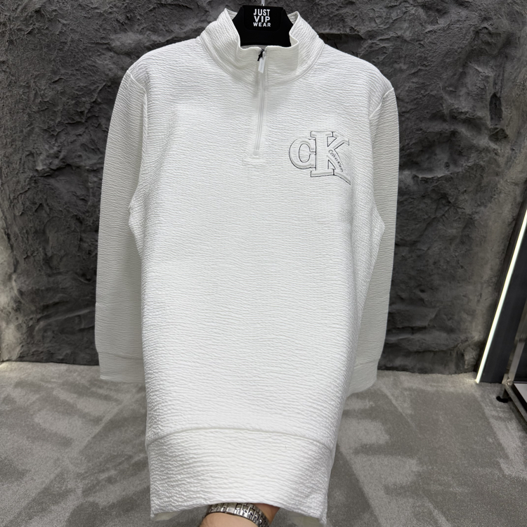 Calvin Klein Yarım Fermuarlı Sweatshirt