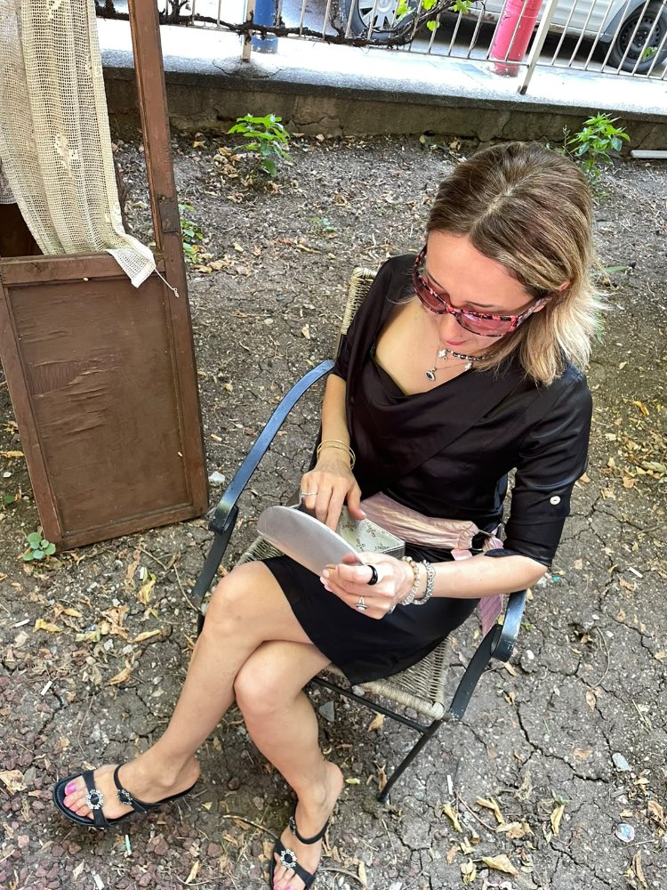 Saten Elbise