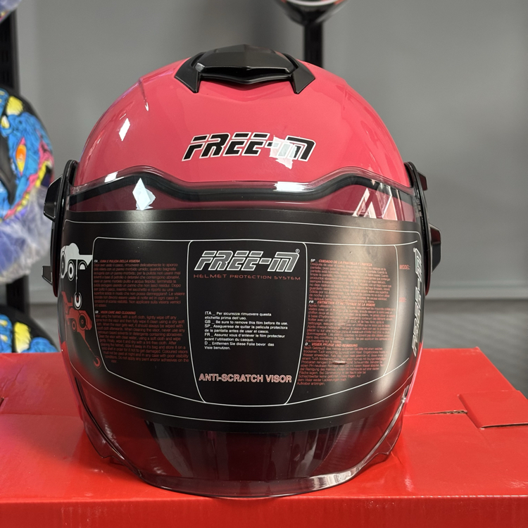 Free-m FR-665 Yarım Kask PİNK