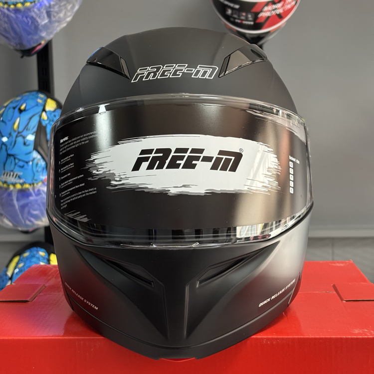 Free-m Freem 965 Çene Açılır MAT BLACK
