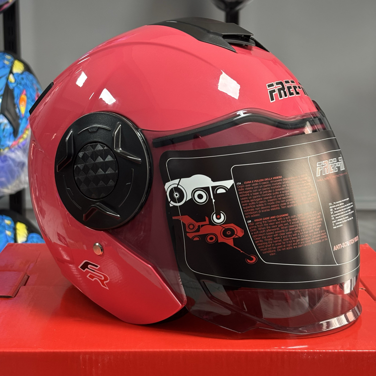 Free-m FR-665 Yarım Kask PİNK