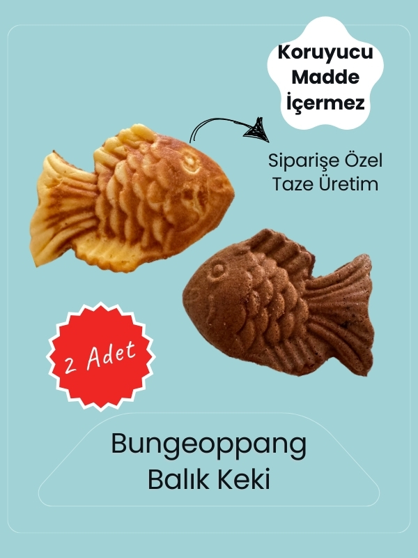 2 Adet Bungeoppang - Balık Keki