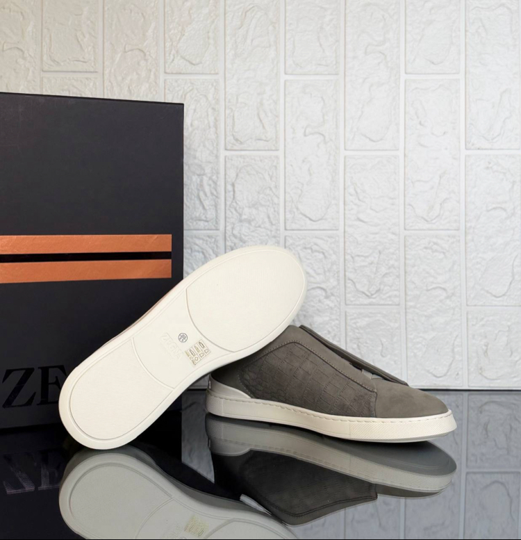 Zegna Crocodile Triple Stitch