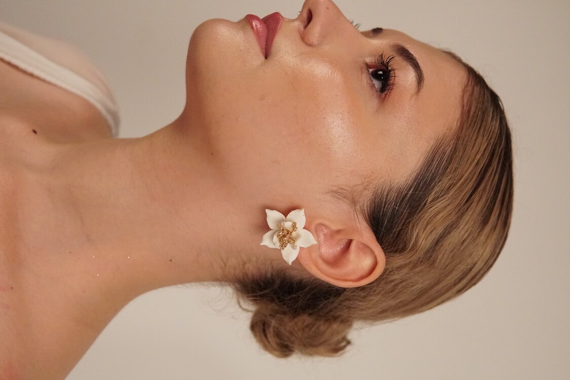 MANOLYA ÇİÇEK KÜPE