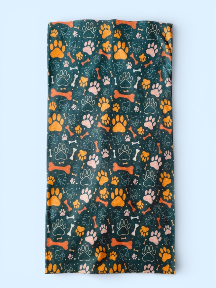 Pati Desenli Çok Amaçlı Bandana Buff –Boyunluk