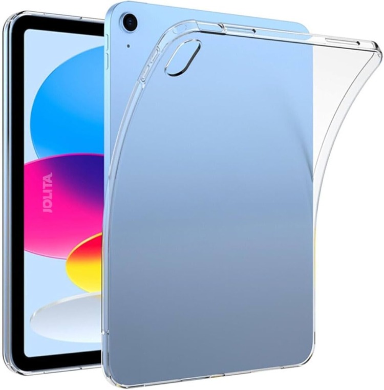 İpad 10.Nesıl 10.9 Şeffaf Silikon Tablet Kılıf