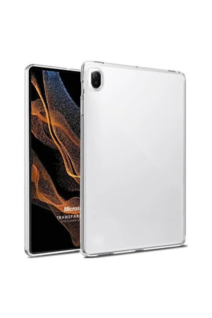 Huawei 12x Şeffaf Silikon Tablet Kılıf