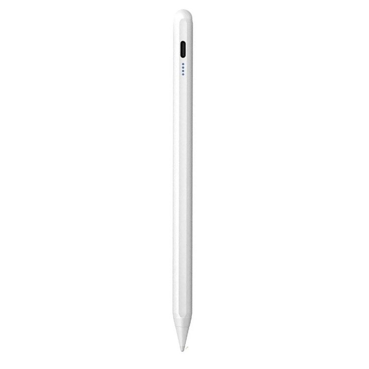 IOS ve Android Uyumlu Universal Dokunmatik Stylus Kalem - Beyaz