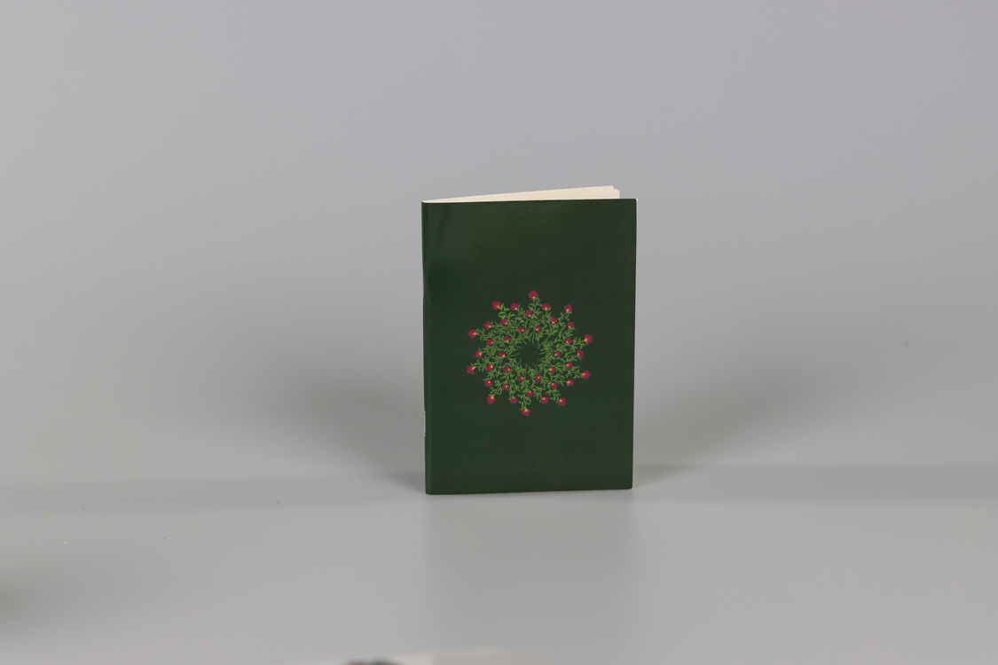 A6 Çiçek Döngüsü Defter(Koyu Yeşil)