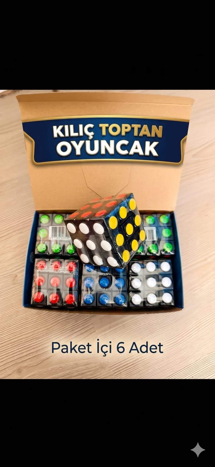 Zeka Küpü Renkli 6 adet