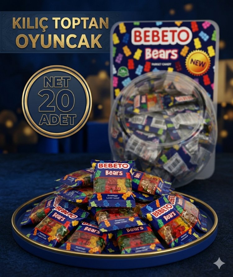 Bebeto Bears Ayıcık Jelibon 20 Adet