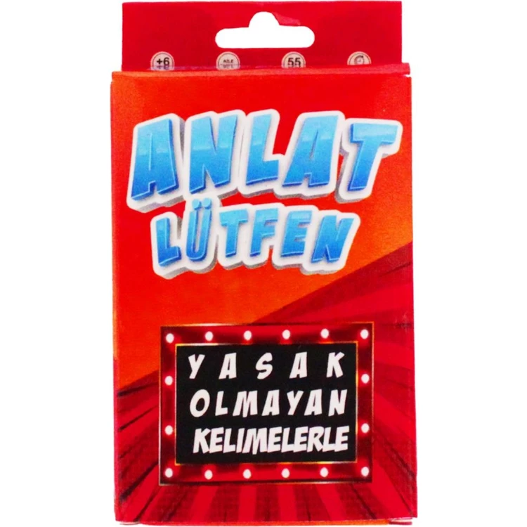 Anlat Lütfen Tabu Oyunu