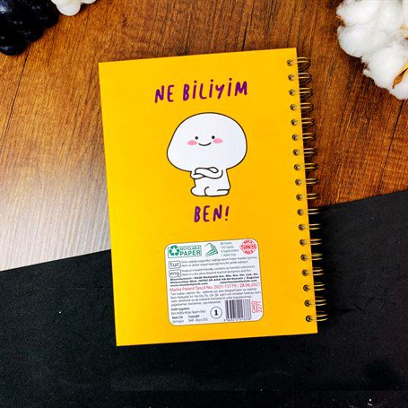 Ne Biliyim Tasarımlı Konuşan Ajanda