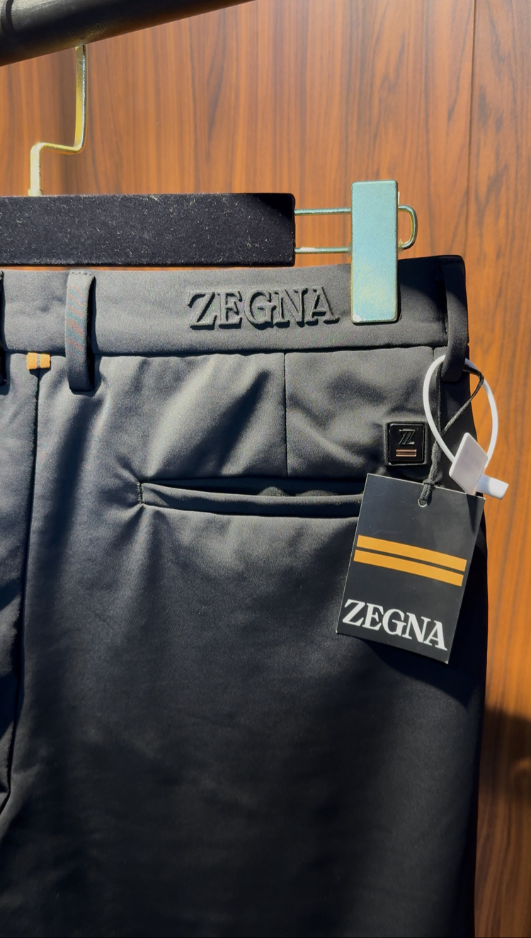 Zegna Jogger Pantolon Siyah V2037