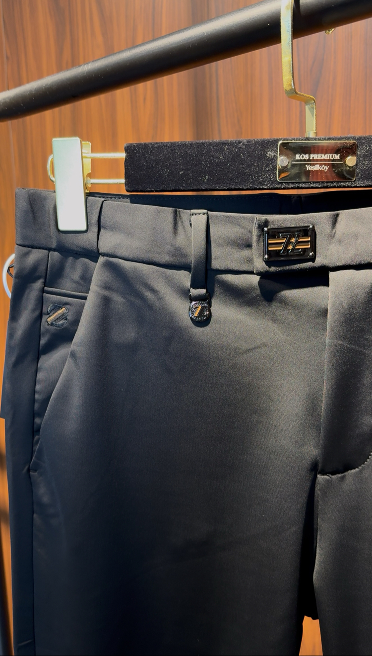 Zegna Jogger Pantolon Siyah V2037