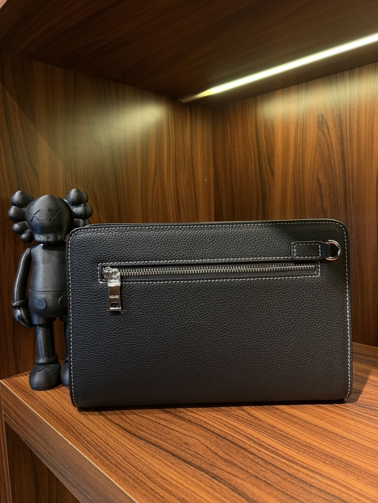 Hermes Siyah Clutch Bag ( Şifreli Kilit )