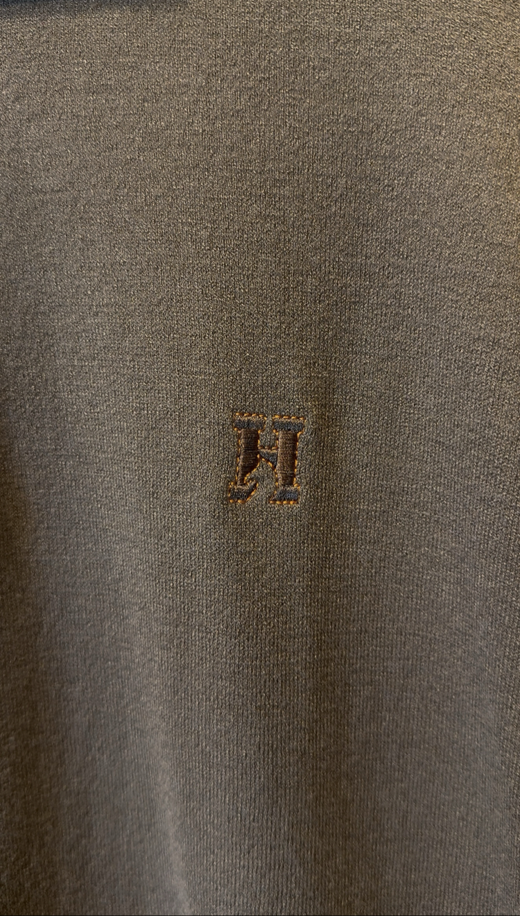 Hermes Özel Kumaş Polo Yaka Taba Tshirt V152
