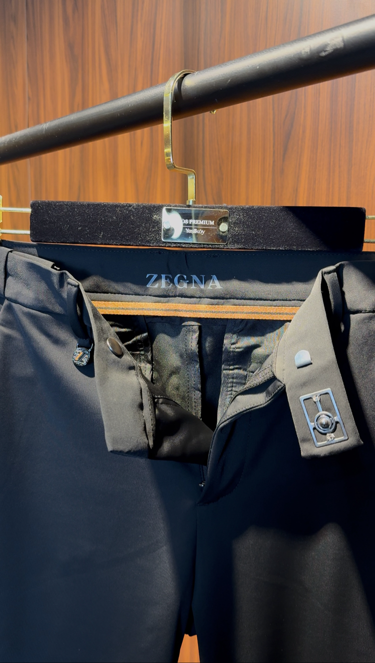 Zegna Jogger Pantolon Siyah V2037