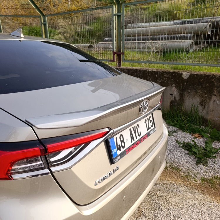 Corolla 2019-2026 GR Astarlı Spoiler Renk Opsiyonlu