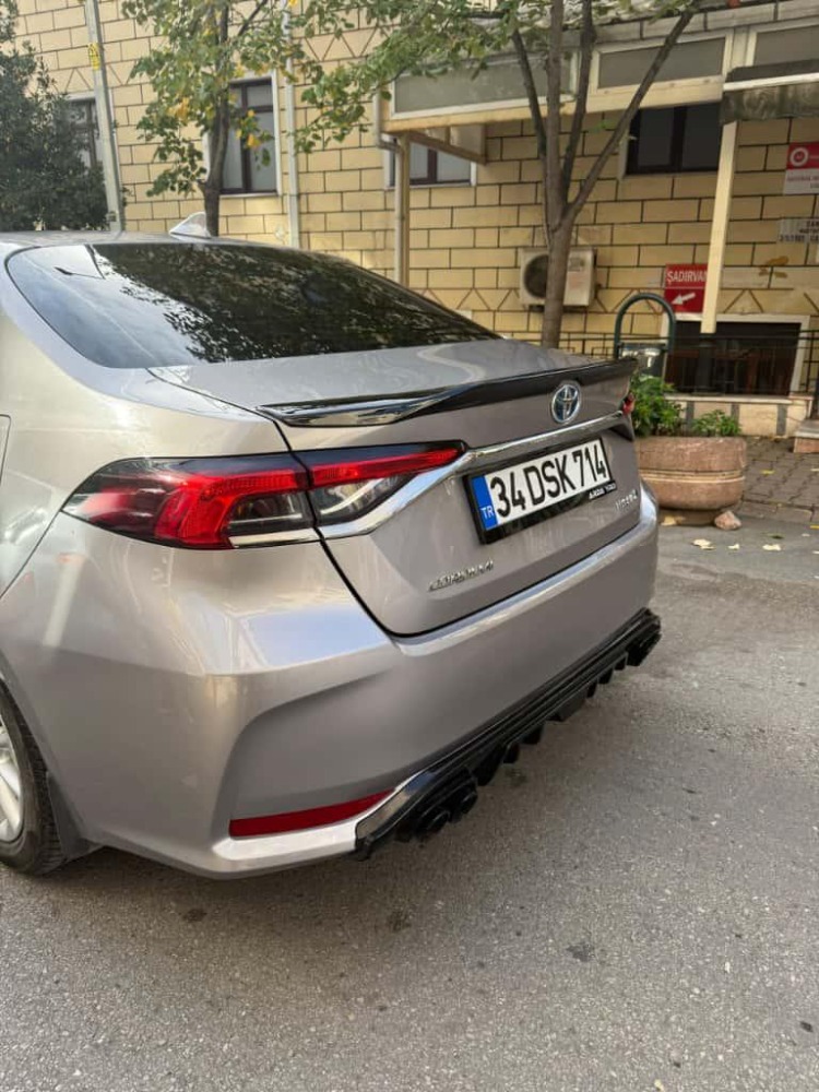Corolla 2019-2026 GR Astarlı Spoiler Renk Opsiyonlu