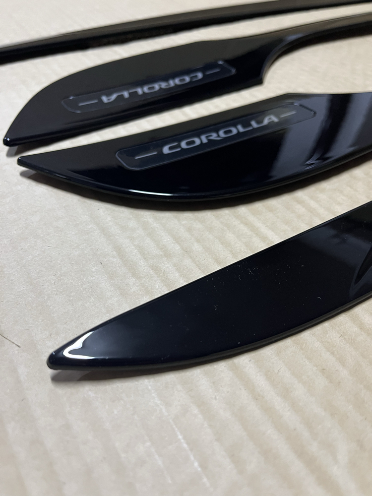 COROLLA 2019+ IÇIN UYUMLU KAPI ÇITASI PIANO BLACK