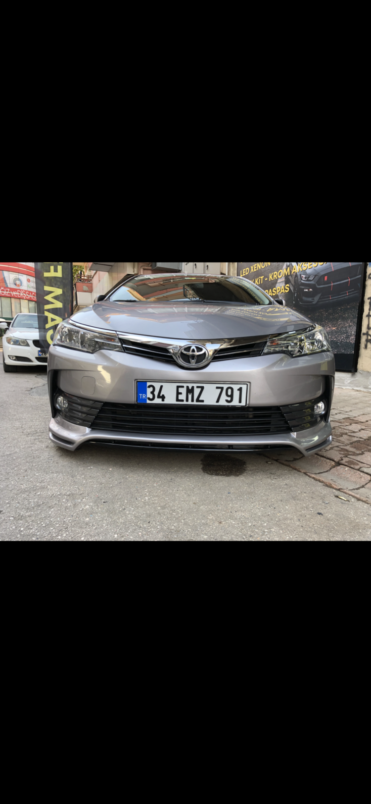  Corolla 2016-2018 Fiber Ön Tampon Eki 