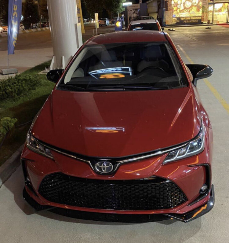 Corolla 2019-2026 Batman Yarasa Ayna Kapağı ithal boyalı