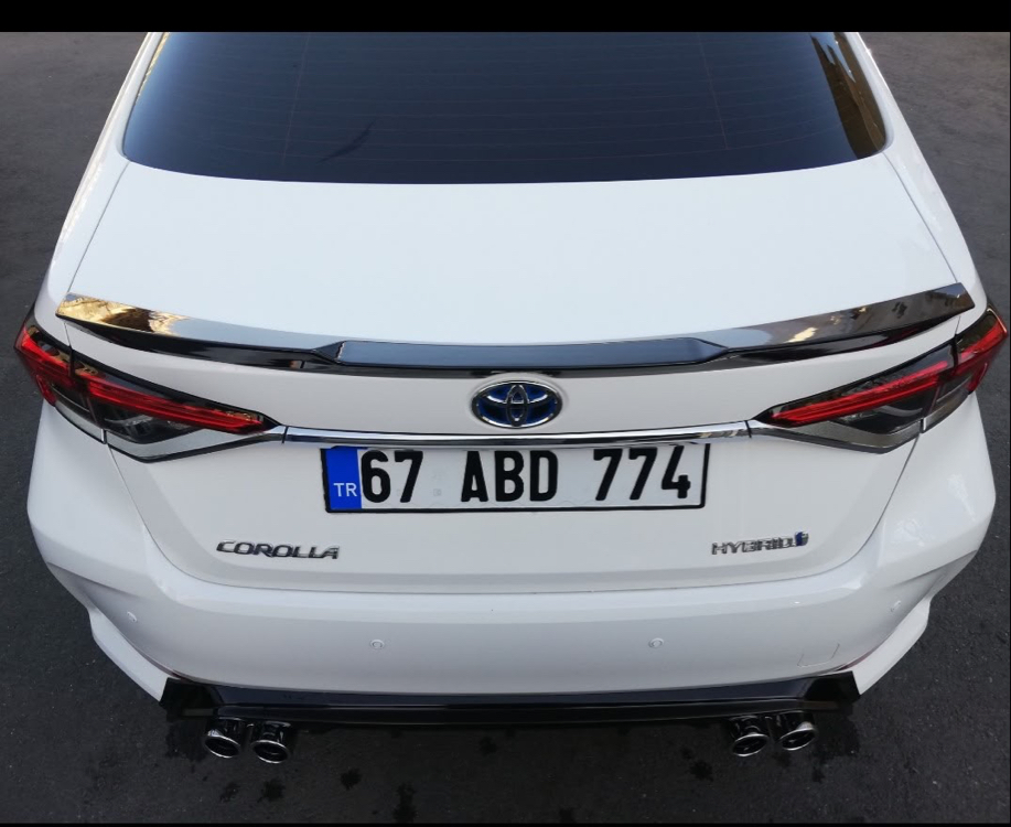 Corolla 2019+ M4 Yarasa Spoiler