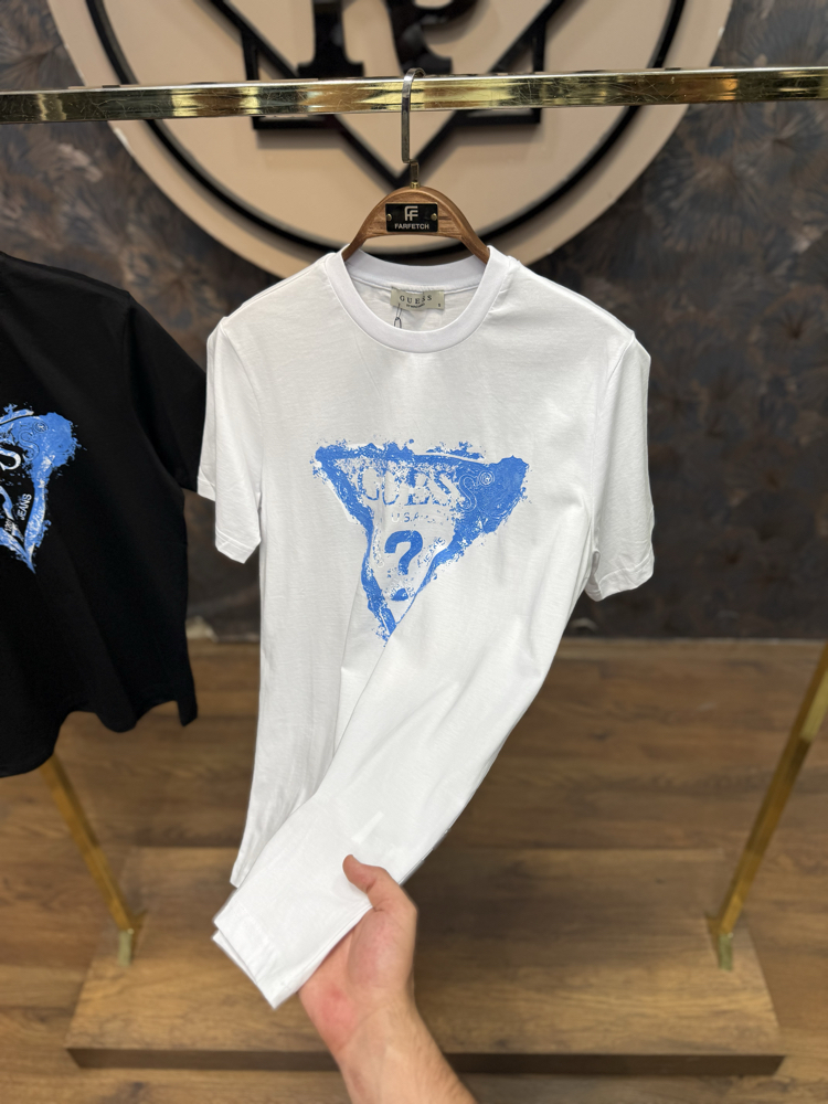 PREMIUM GSS BASKILI BASİC T-SHIRT (BEYAZ)
