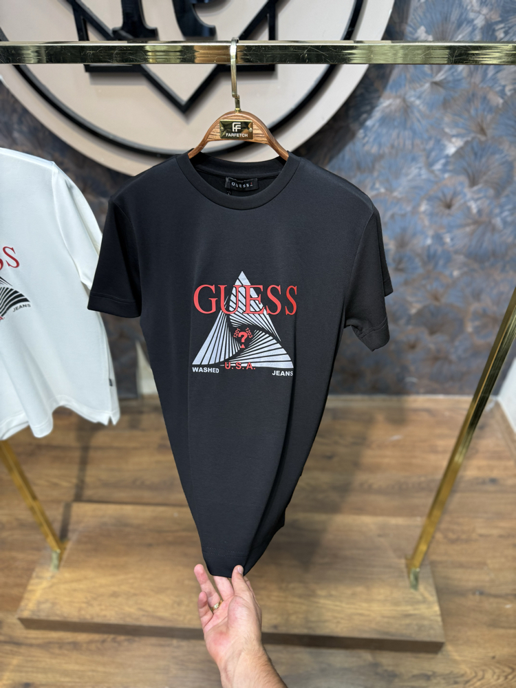 PREMIUM GSS BASKILI BASİC T-SHIRT (SİYAH)