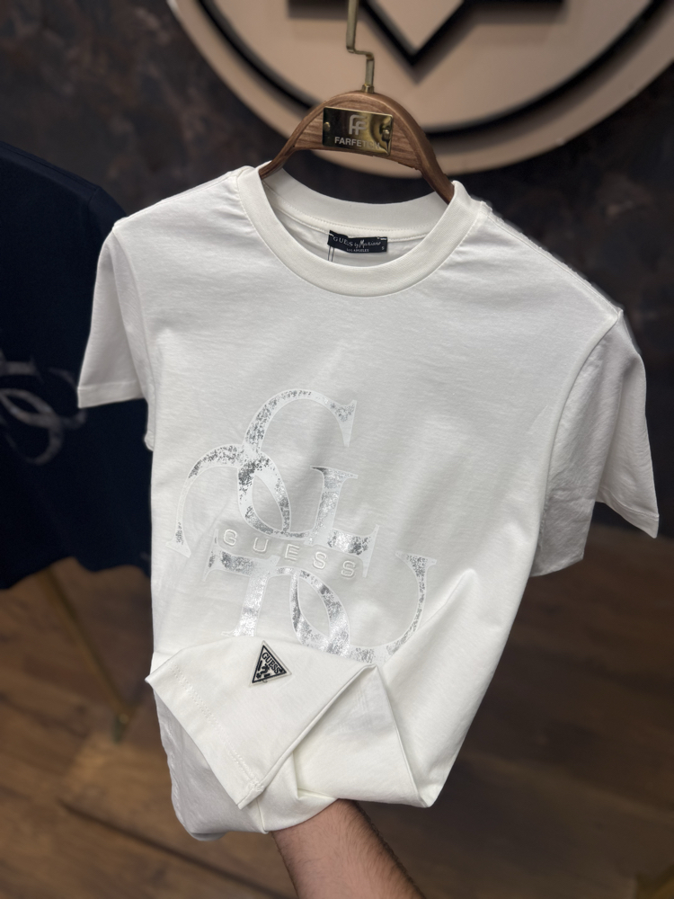 PREMIUM GSS BASKILI T-SHIRT (BEYAZ)