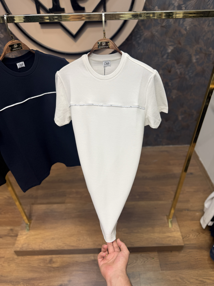 PREMIUM CLB BASİC PİKE T-SHIRT (BEYAZ)