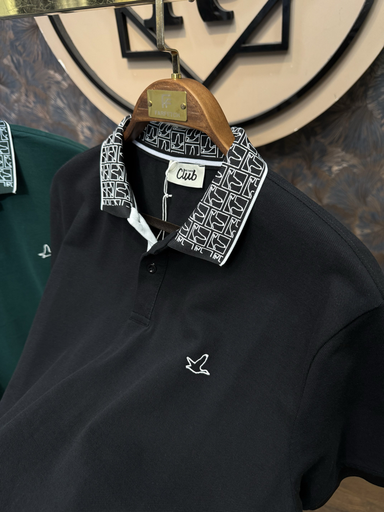 PREMIUM BYM POLO YAKA T-SHIRT (SİYAH)