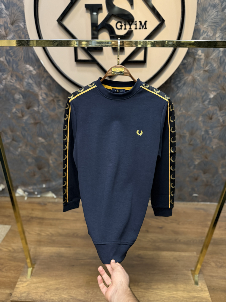 PREMIUM FRED PERRY SWEAT(LACİVERT)