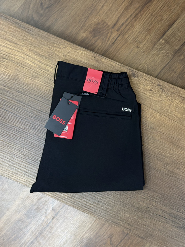 PREMIUM BOSS KIRIŞMAZ KUMAŞ JOGGER(SİYAH)