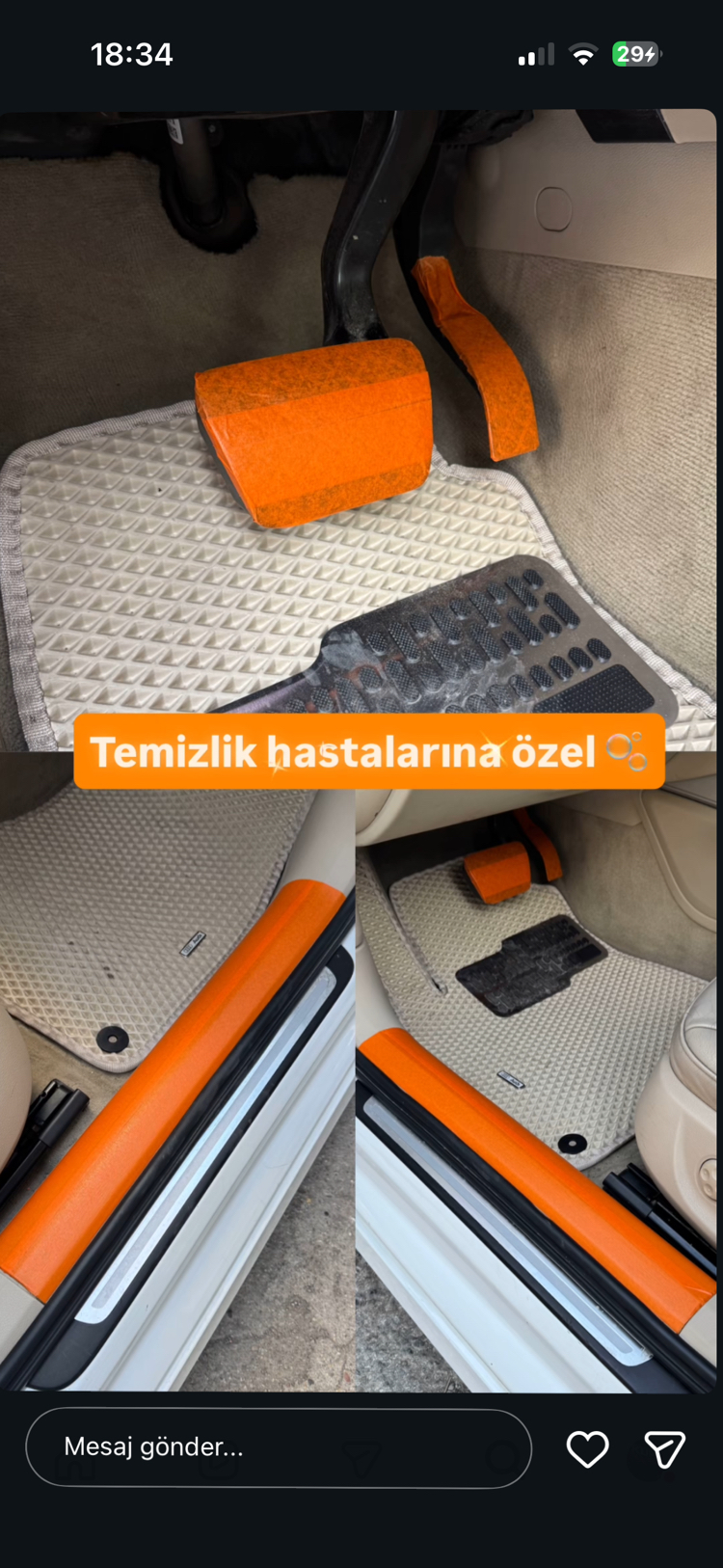 TURUNCU KORUMA BANDI 36mm