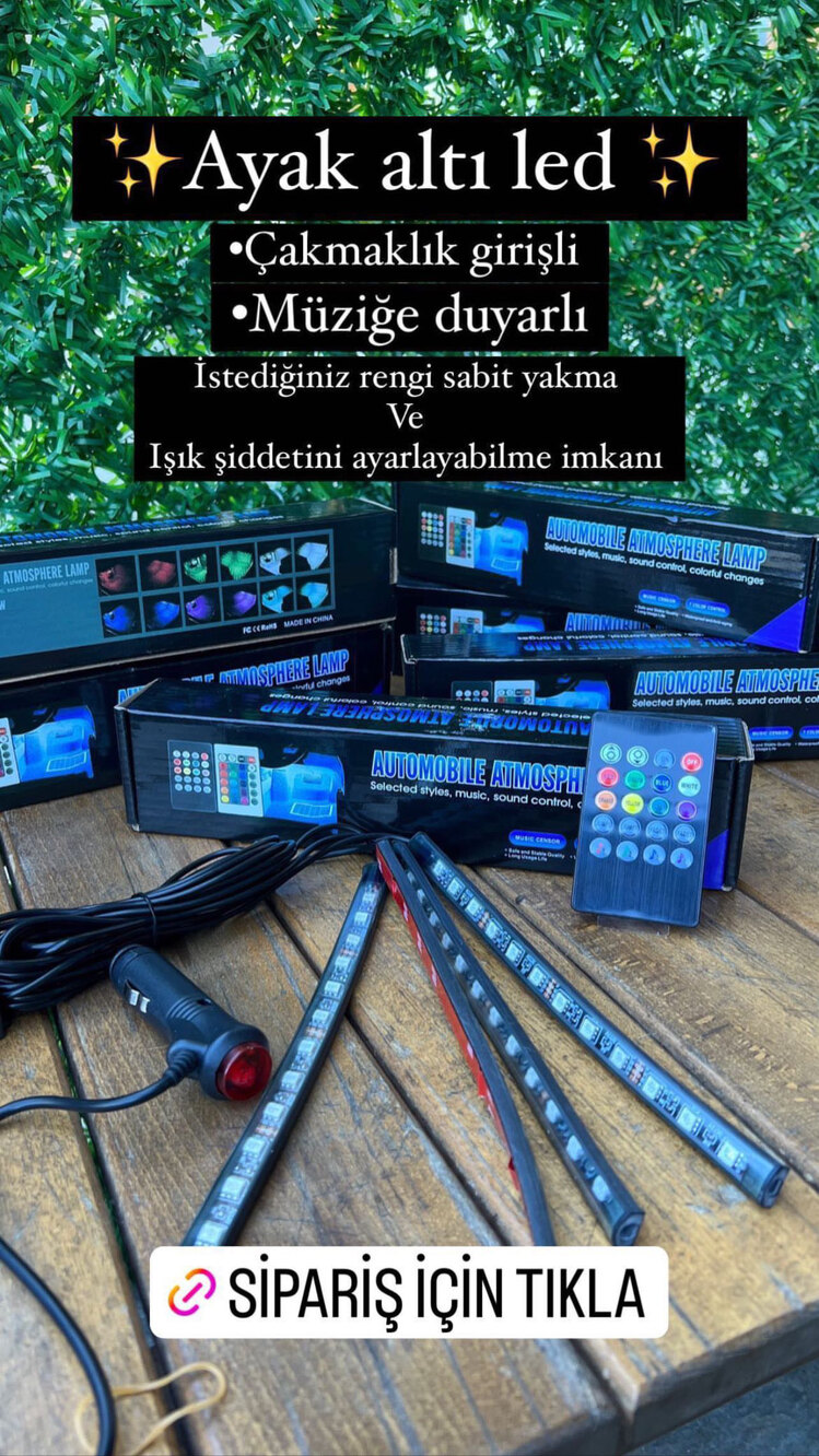 RGB AYAK ALTI LED