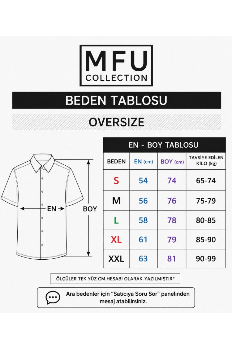Oversize Viskon Gömlek