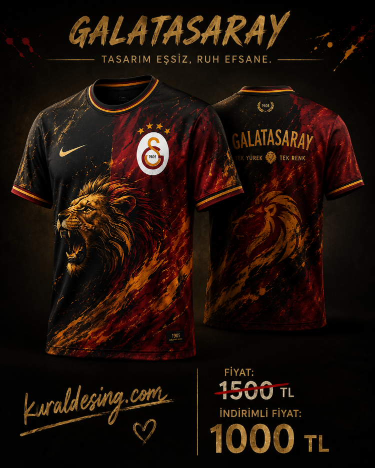 GALATASARAY özel tasarım forma