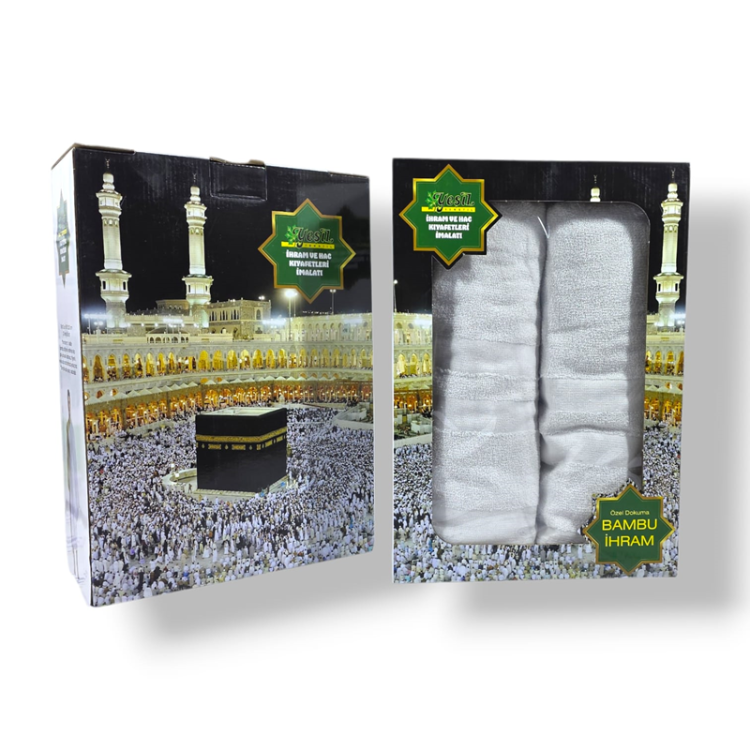 KUTULU ÖZEL DOKUMA BAMBU İHRAM