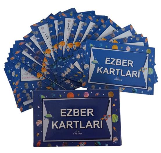 Erkek Çocukları İçin Ezber Kartı