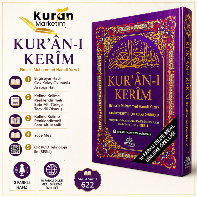 5 Özellikli Kur'an-ı Kerim Cami Boy